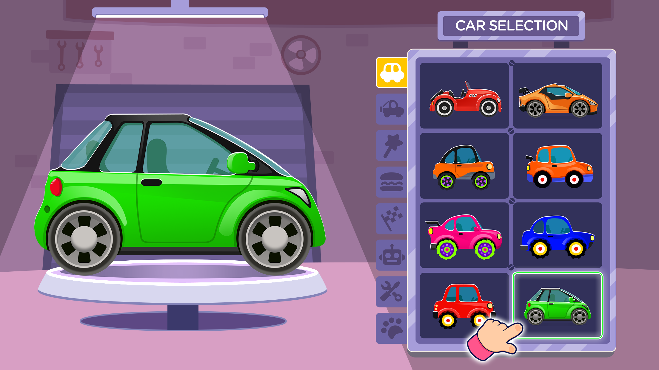 اسکرین شات 2 بازی Car Games For Kids: Toddler