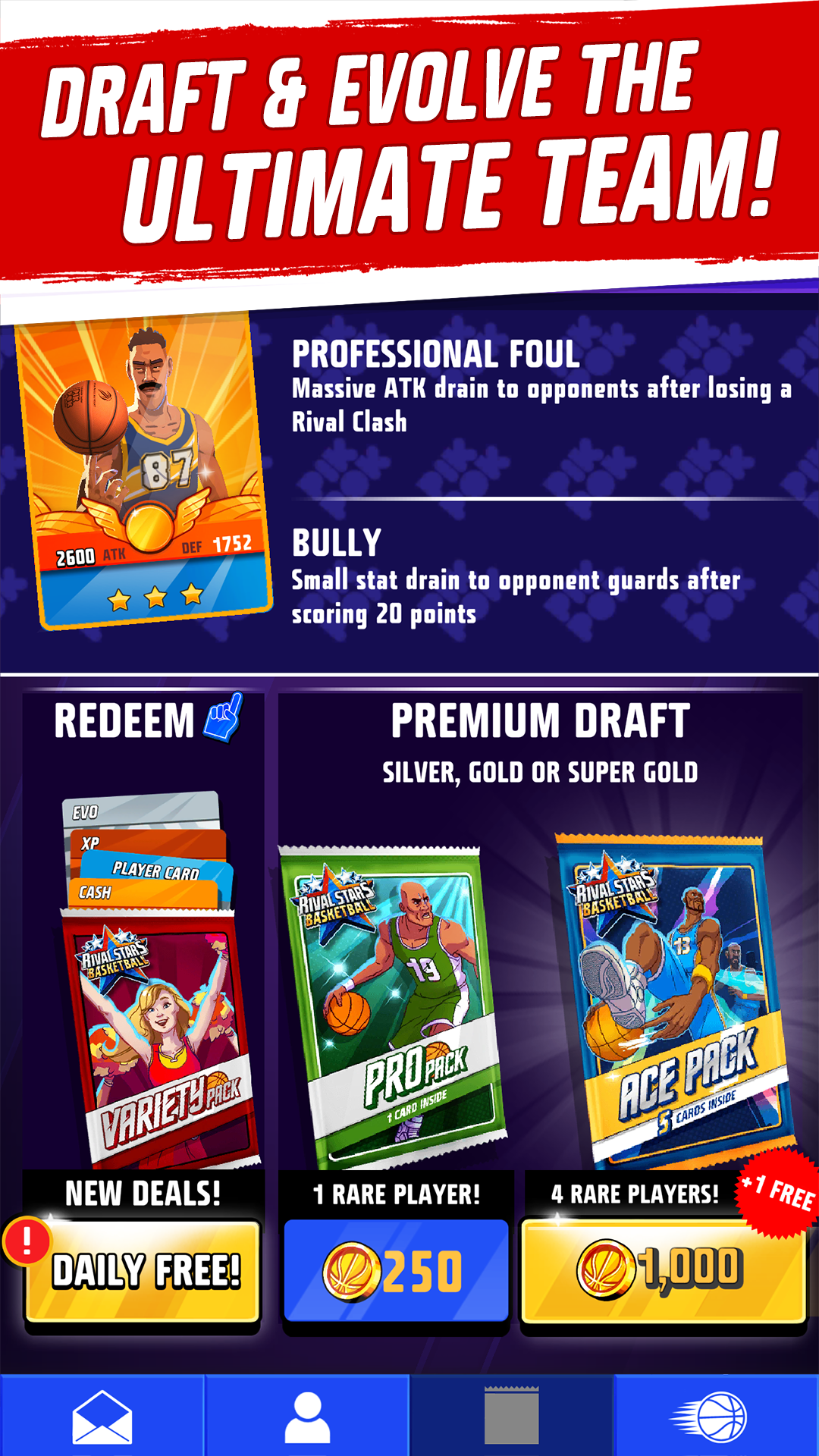 اسکرین شات 1 بازی Rival Stars Basketball
