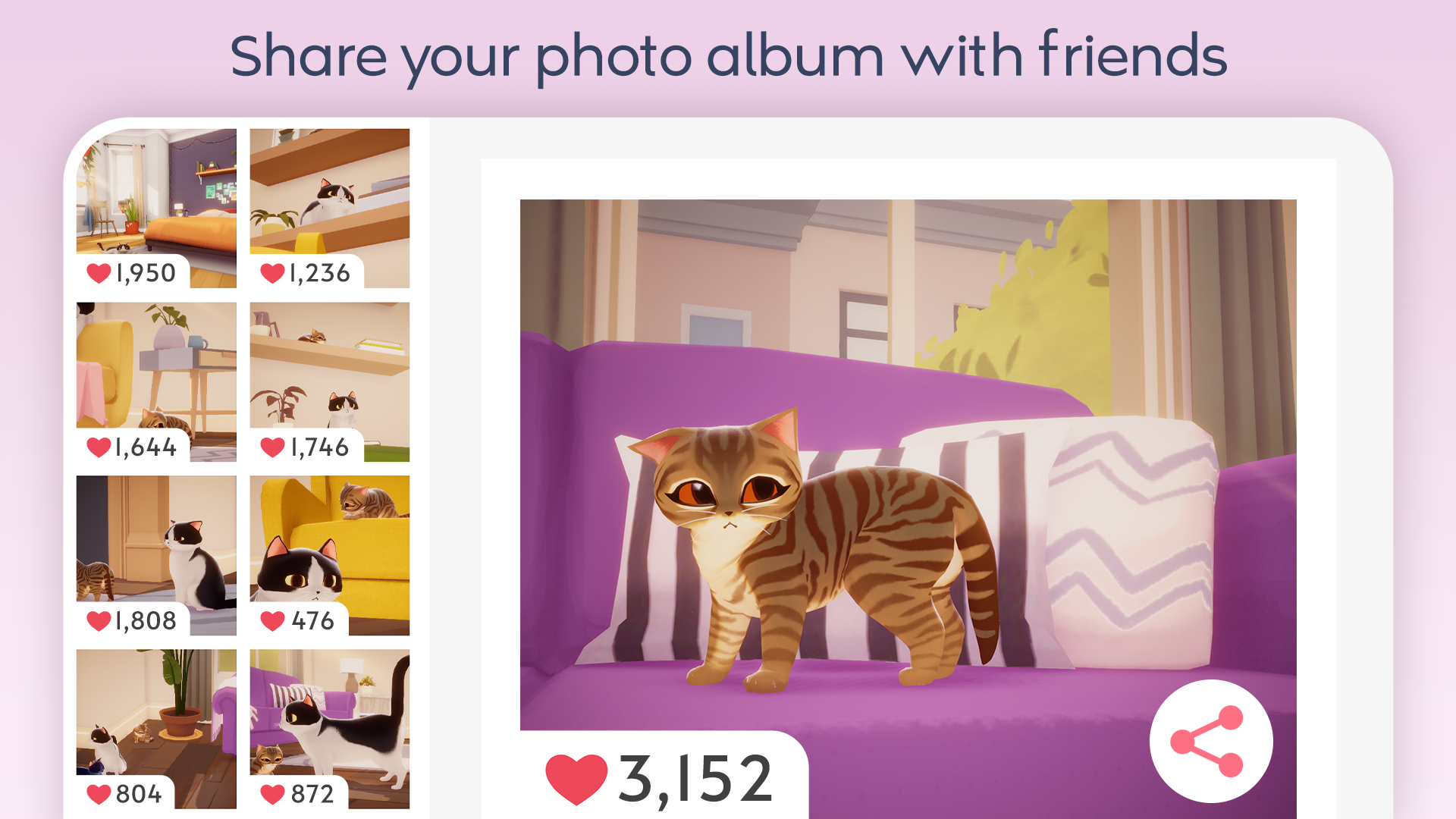اسکرین شات 4 بازی My Cat Club: Collect Kittens
