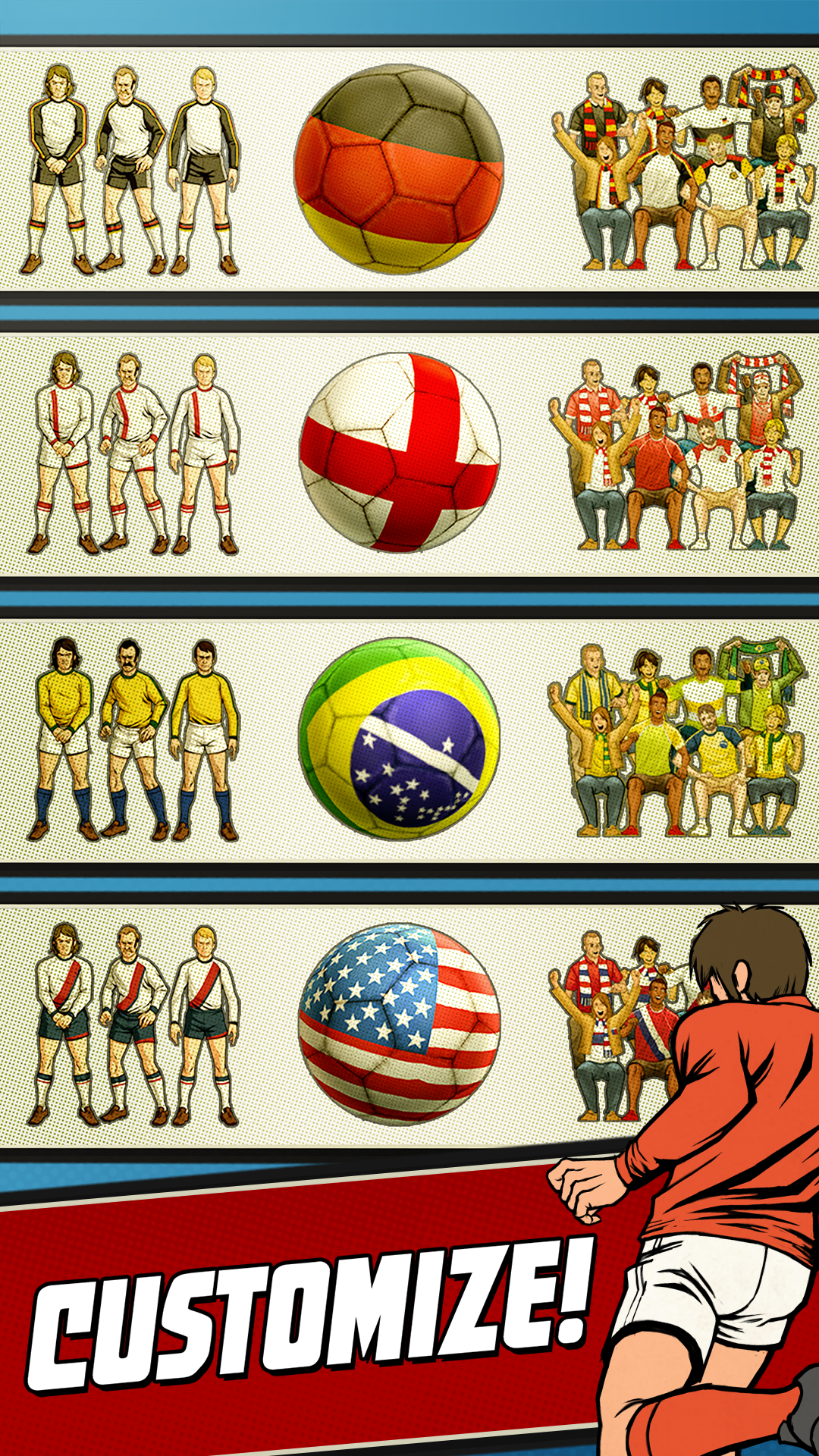 اسکرین شات بازی Flick Kick Football Kickoff 5