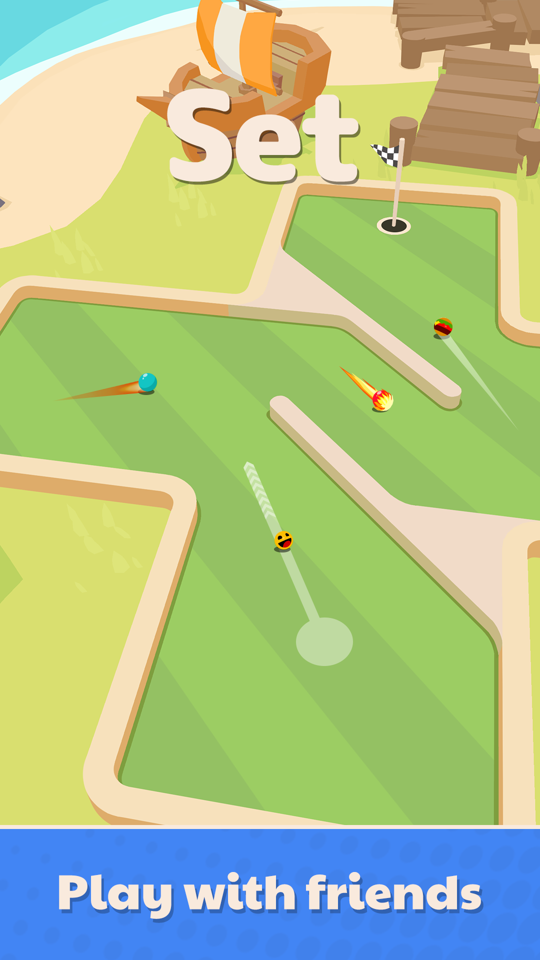 اسکرین شات 2 بازی Ready Set Golf