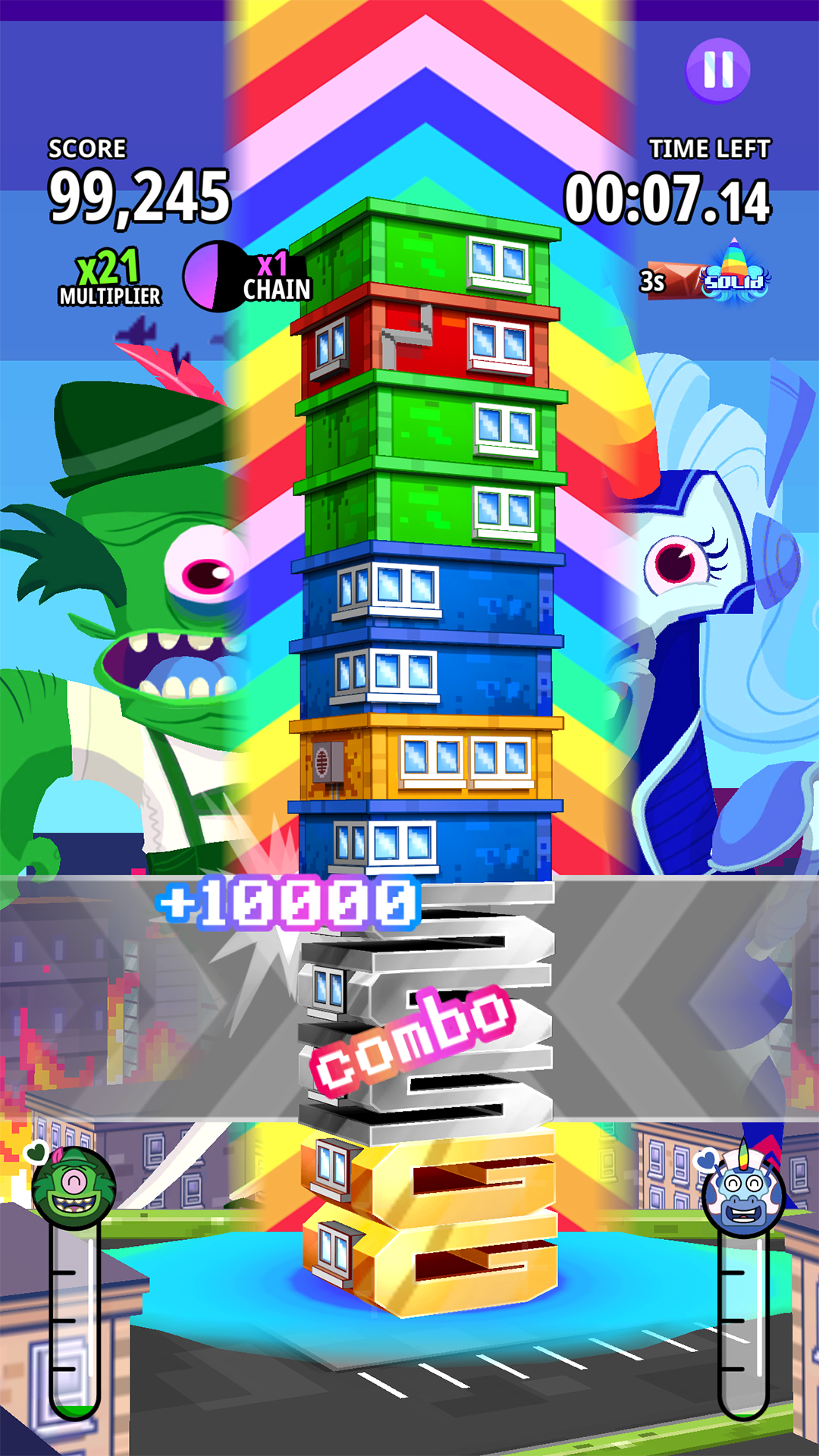 اسکرین شات 3 بازی Super Monsters Ate My Condo