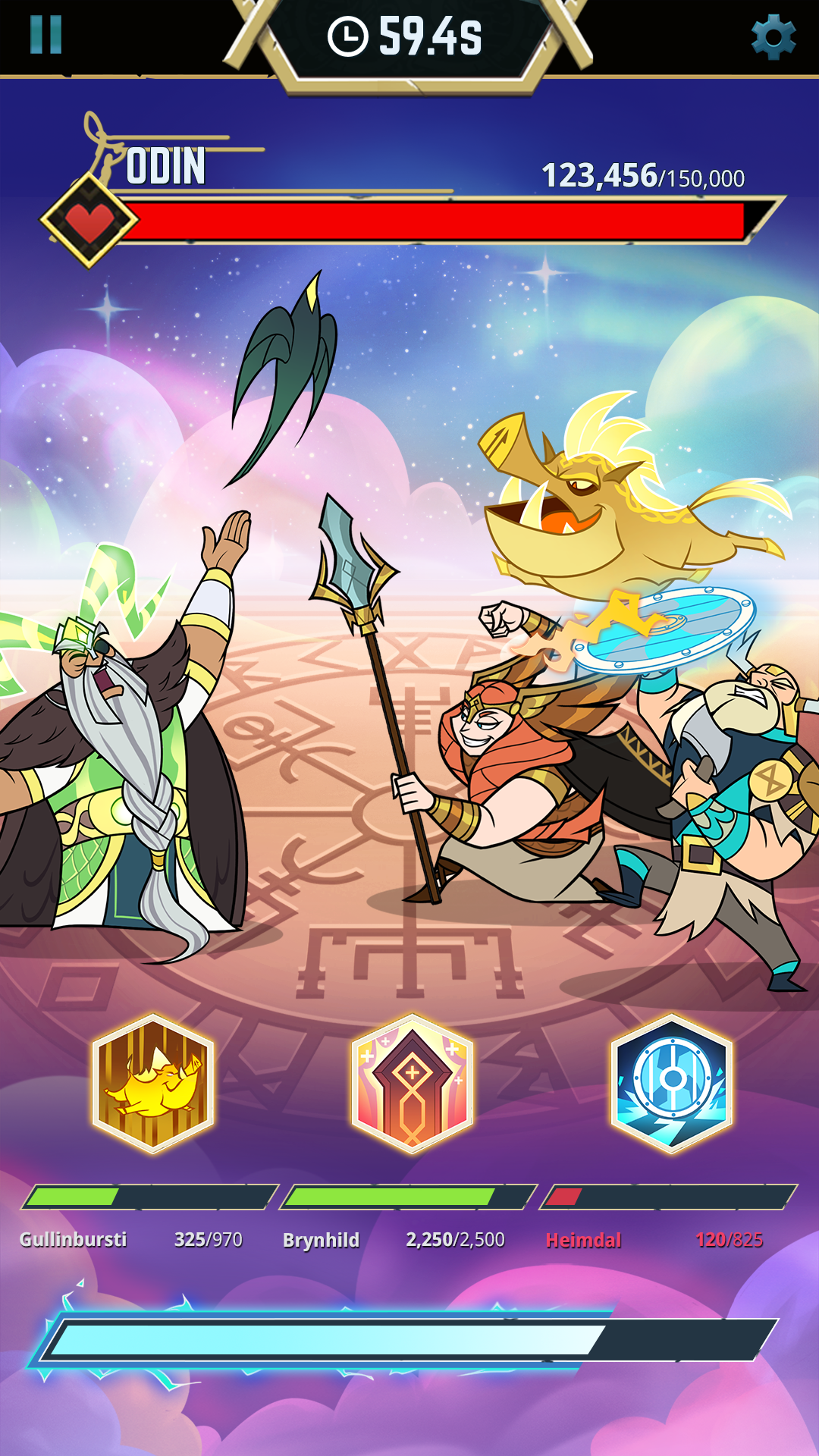 اسکرین شات 8 بازی Viking Gods - Idle Tap Game