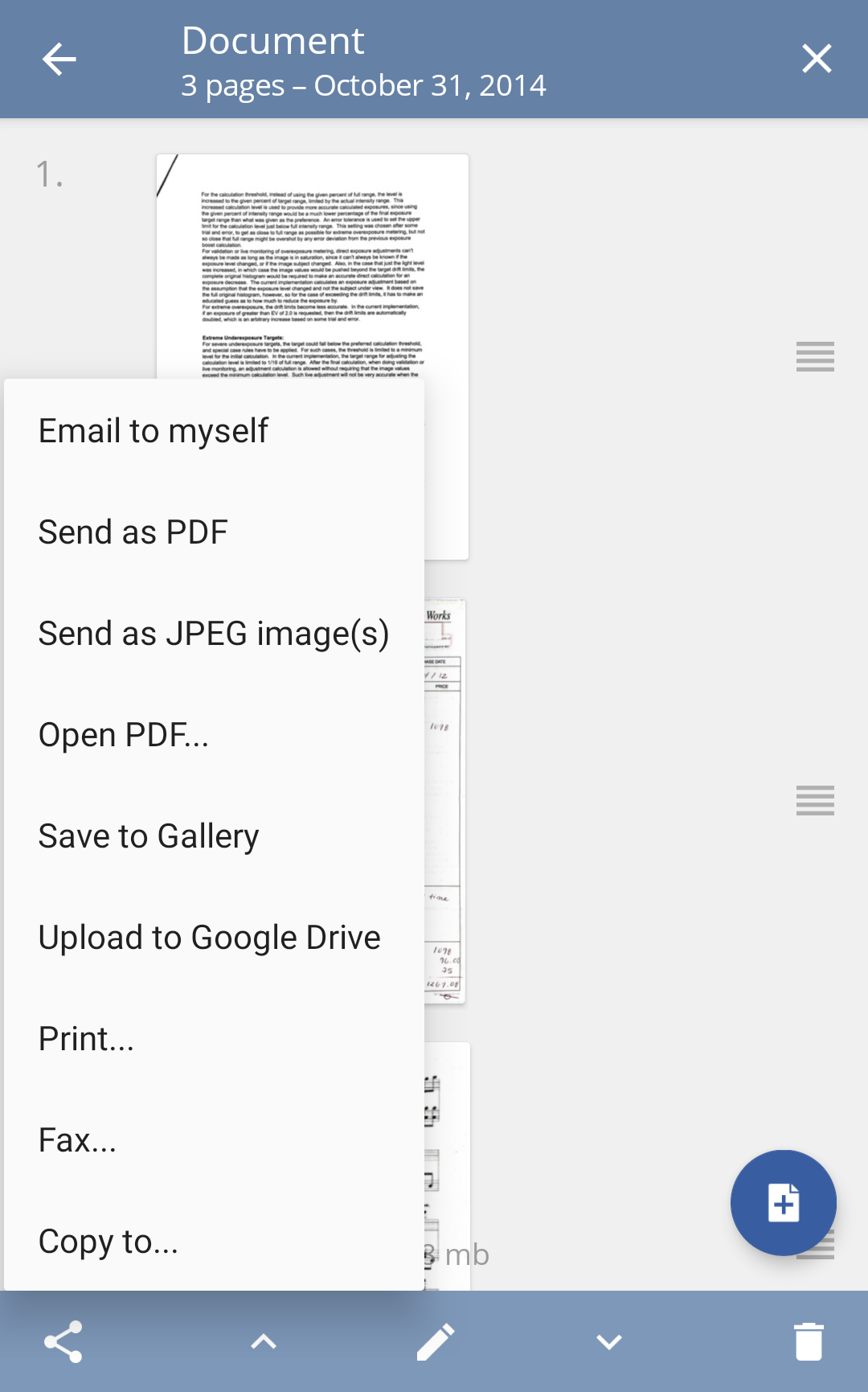 اسکرین شات 5 برنامه TurboScan™: PDF scanner