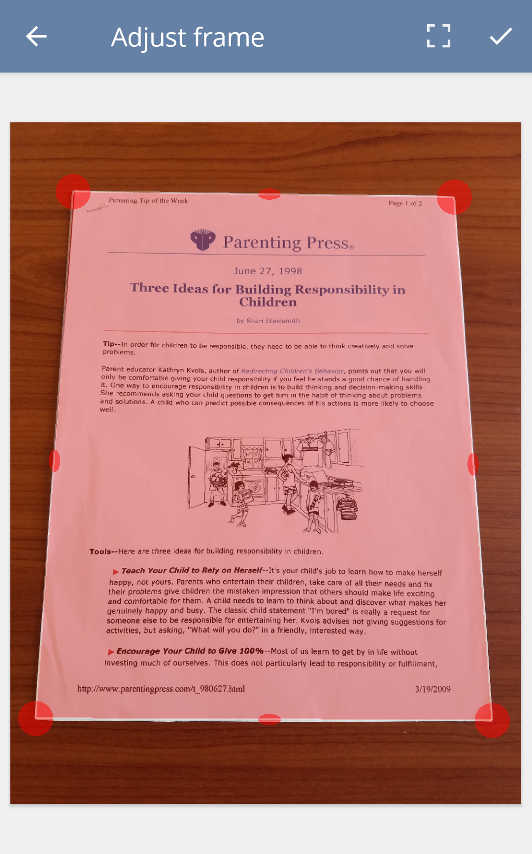 اسکرین شات 3 برنامه TurboScan™: PDF scanner