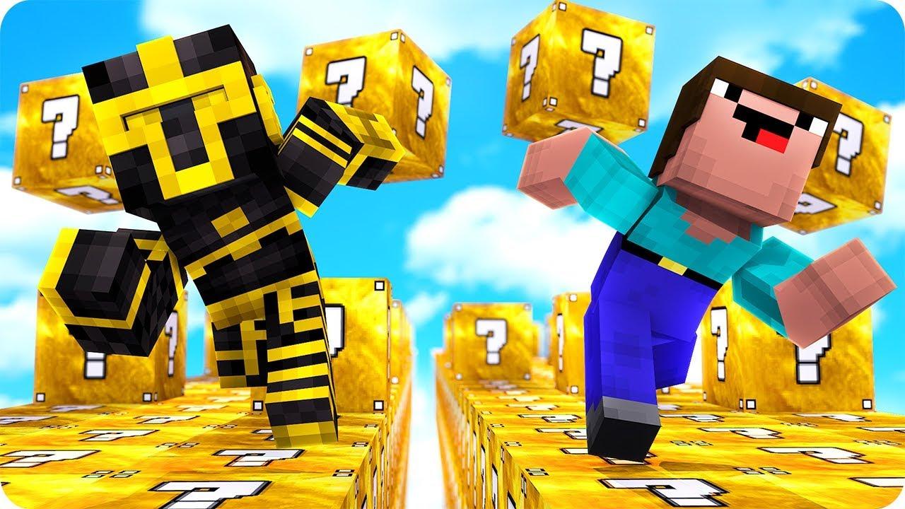 اسکرین شات 2 برنامه Lucky Block Race for Minecraft