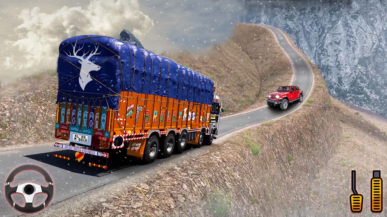 اسکرین شات 4 بازی offroad Cargo Truck Games 3D