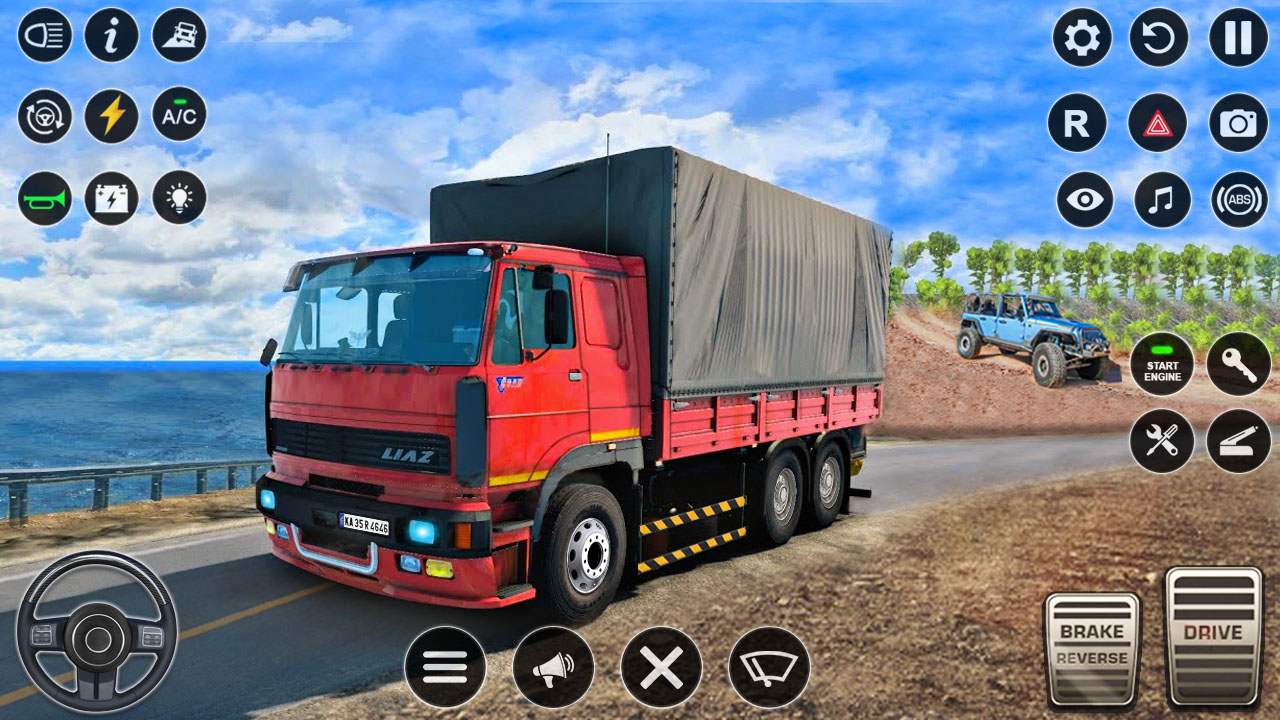 اسکرین شات 3 بازی USA Truck Long Vehicle Offline
