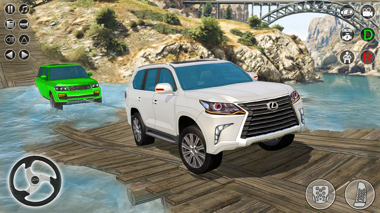 اسکرین شات 5 بازی Offroad Jeep Driving Jeep Game