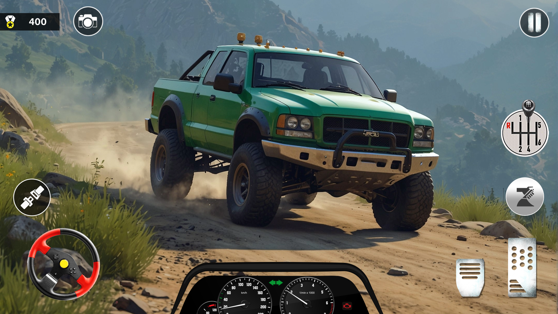 اسکرین شات 6 بازی Offroad Jeep Driving Jeep Game