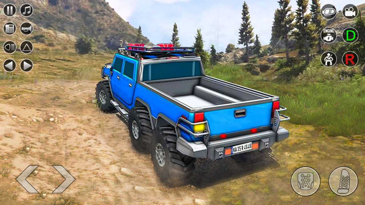 اسکرین شات 1 بازی Offroad Jeep Driving Jeep Game