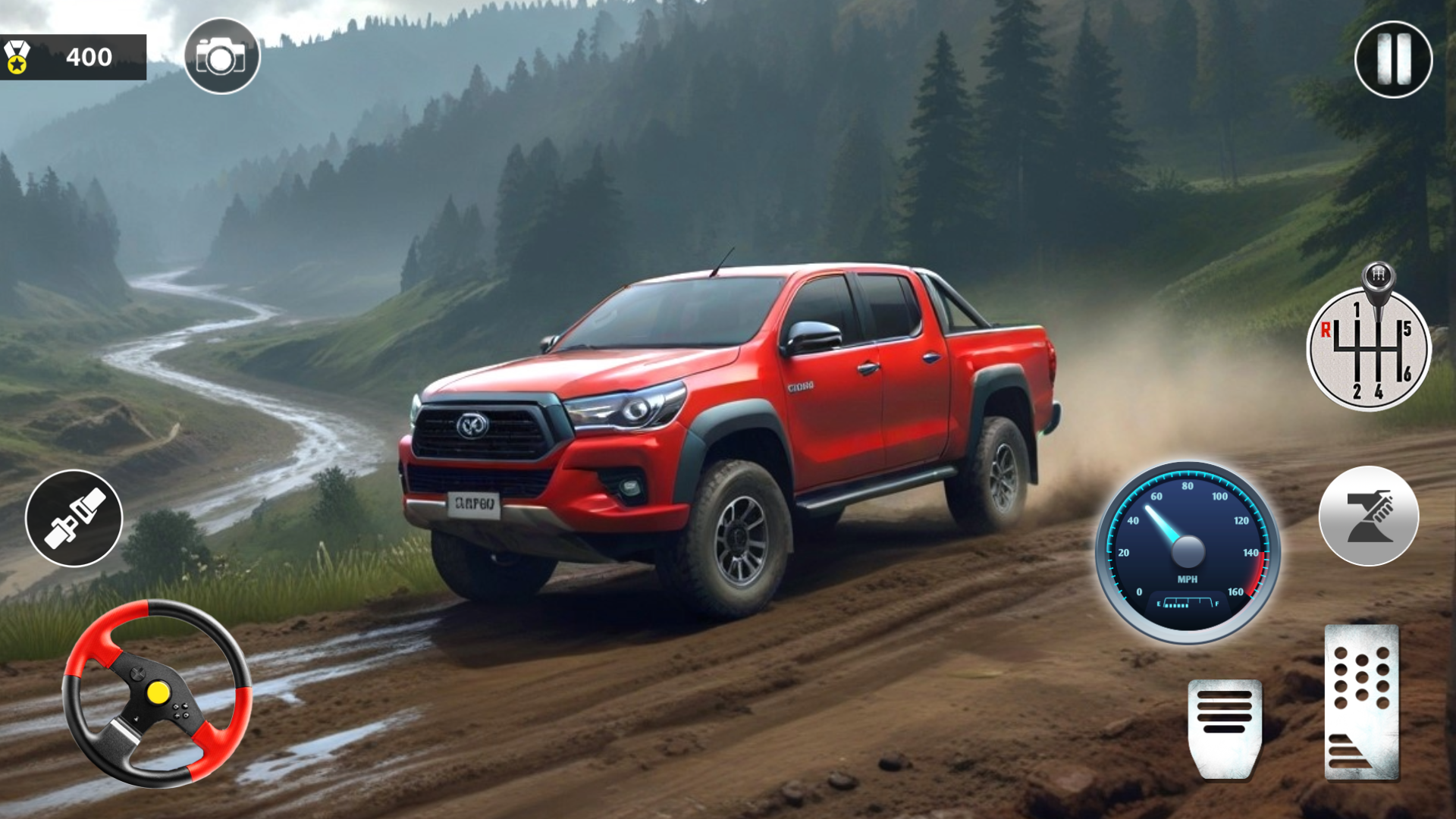 اسکرین شات 3 بازی Offroad Jeep Driving Jeep Game