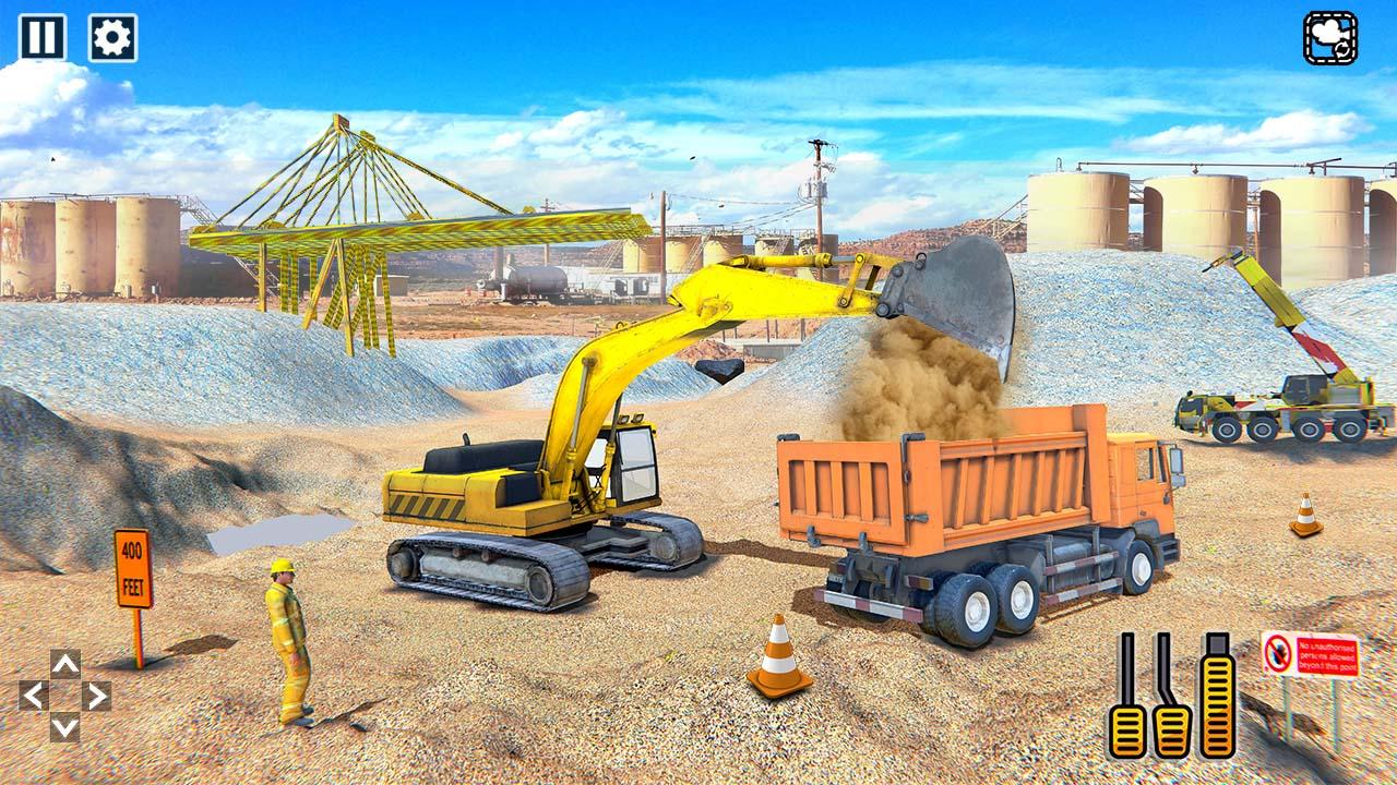 اسکرین شات 2 بازی Heavy Construction Road Build