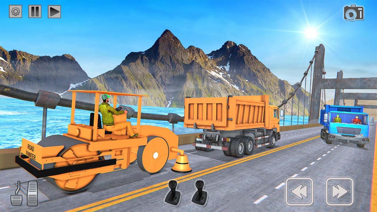 اسکرین شات 4 بازی Heavy Construction Road Build