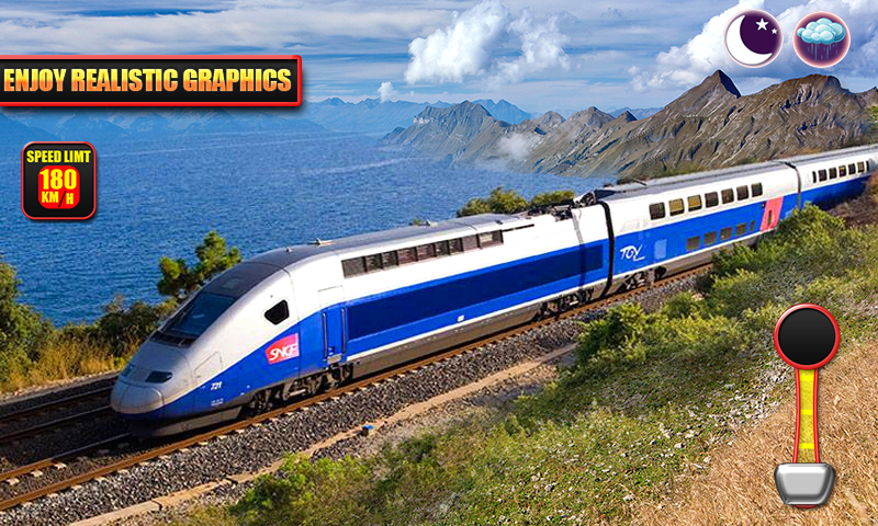 اسکرین شات 3 بازی Offline Train Simulator Game