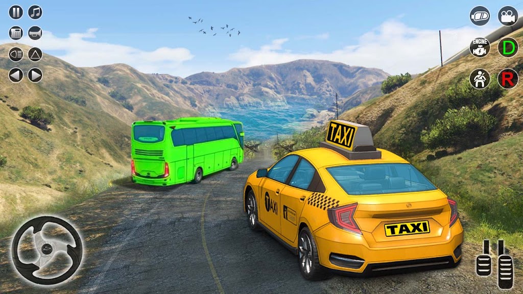 اسکرین شات 8 بازی Grand Taxi Simulator Games 3d