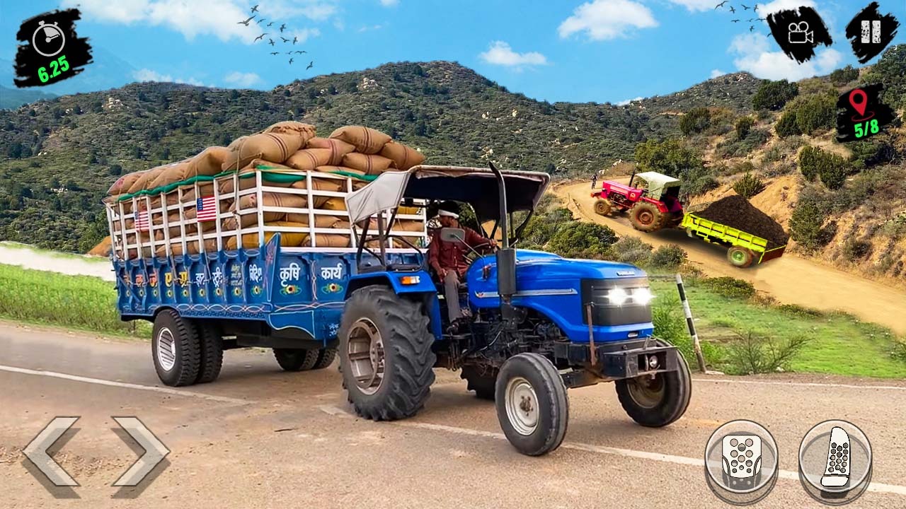 اسکرین شات 1 بازی Real Tractor Farming Sim Drive