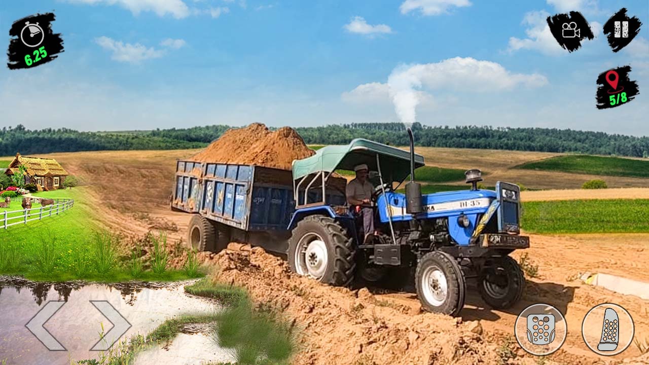 اسکرین شات 4 بازی Tractor Farming: Offroad Games