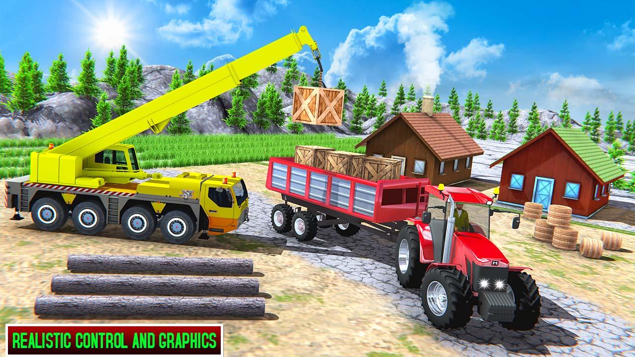 اسکرین شات 3 بازی Farming Games: Tractor Games