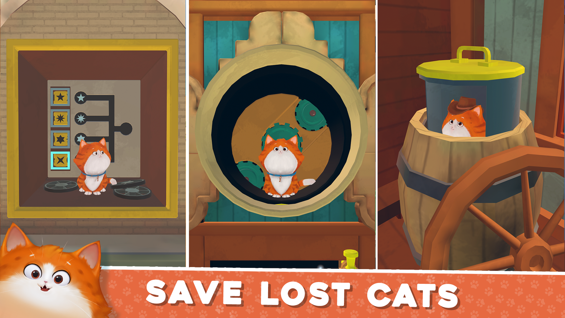 اسکرین شات 3 بازی Cats in Time - Relaxing Puzzle