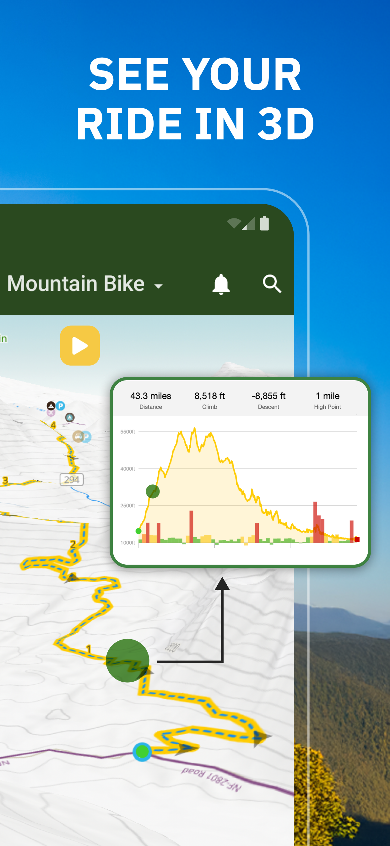 اسکرین شات 3 برنامه Trailforks