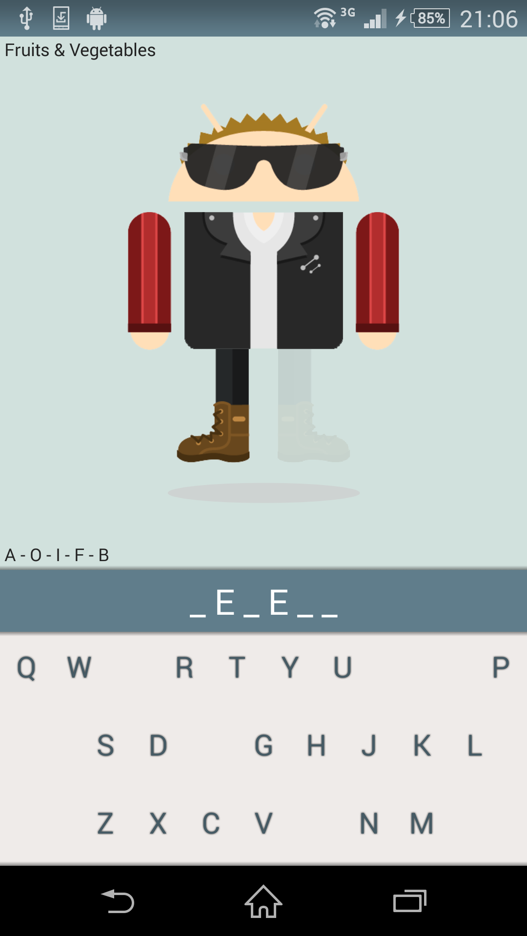 اسکرین شات 2 بازی Hangman - Classic Puzzle Game
