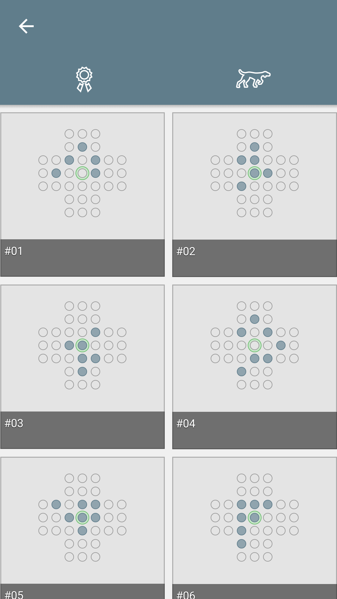 اسکرین شات 2 بازی Peg Solitaire - Puzzle Game