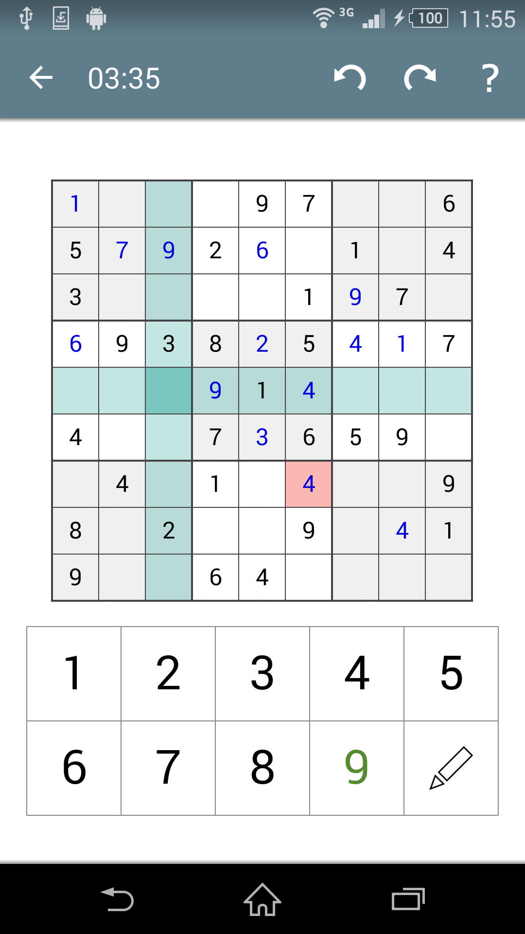 اسکرین شات 6 بازی Sudoku - Classic Puzzle Game