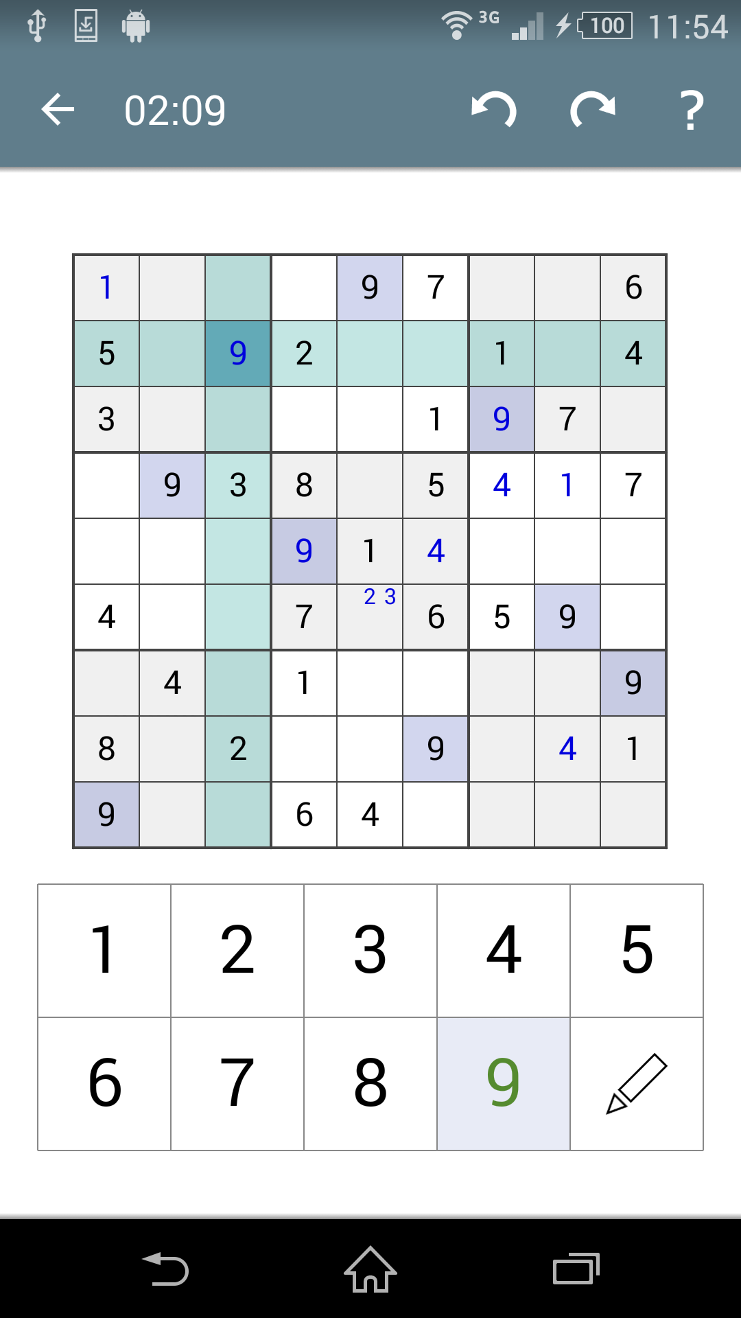 اسکرین شات 4 بازی Sudoku - Classic Puzzle Game