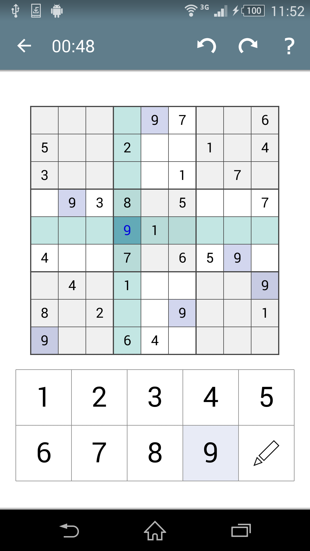اسکرین شات 2 بازی Sudoku - Classic Puzzle Game