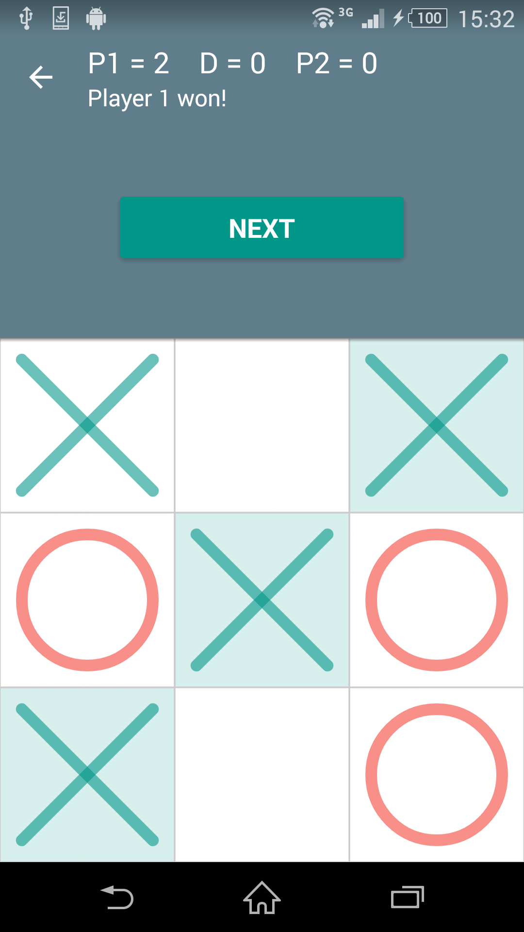 اسکرین شات 1 بازی Tic Tac Toe - Classic Game
