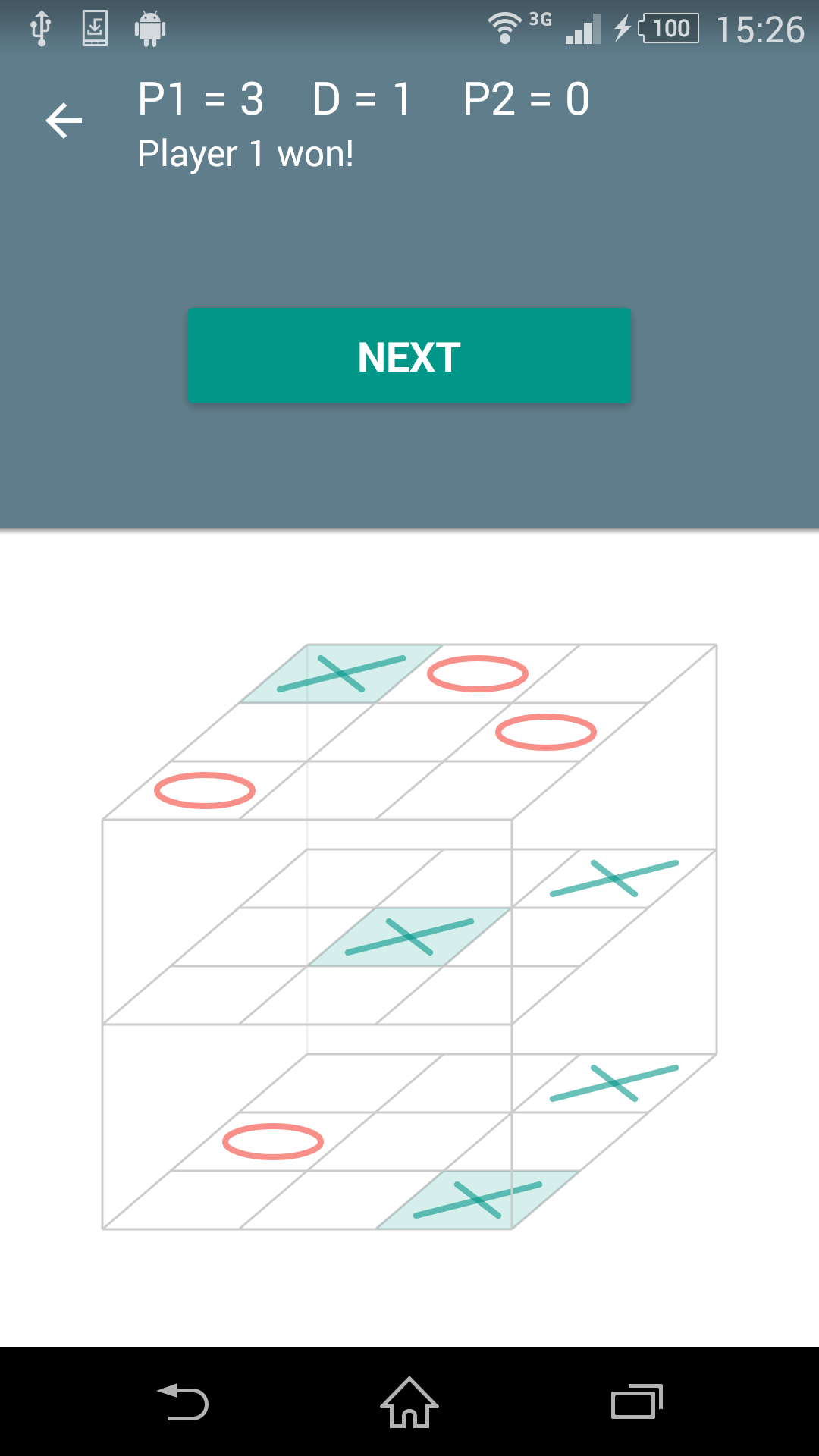 اسکرین شات 2 بازی Tic Tac Toe - Classic Game