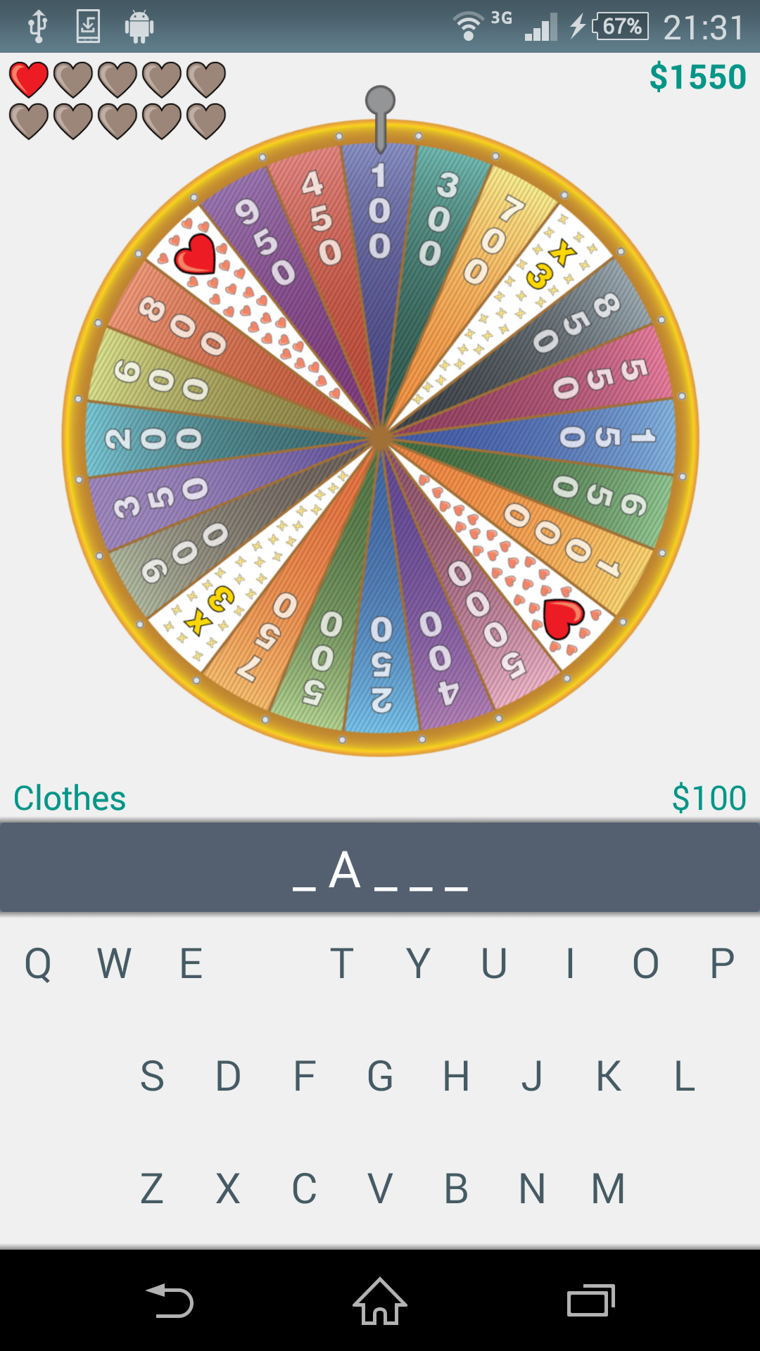 اسکرین شات 3 بازی Wheel of Luck - Classic Game