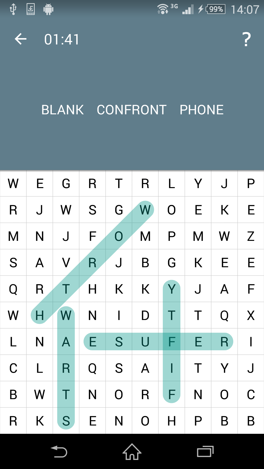 اسکرین شات 2 بازی Word Search - Classic Game