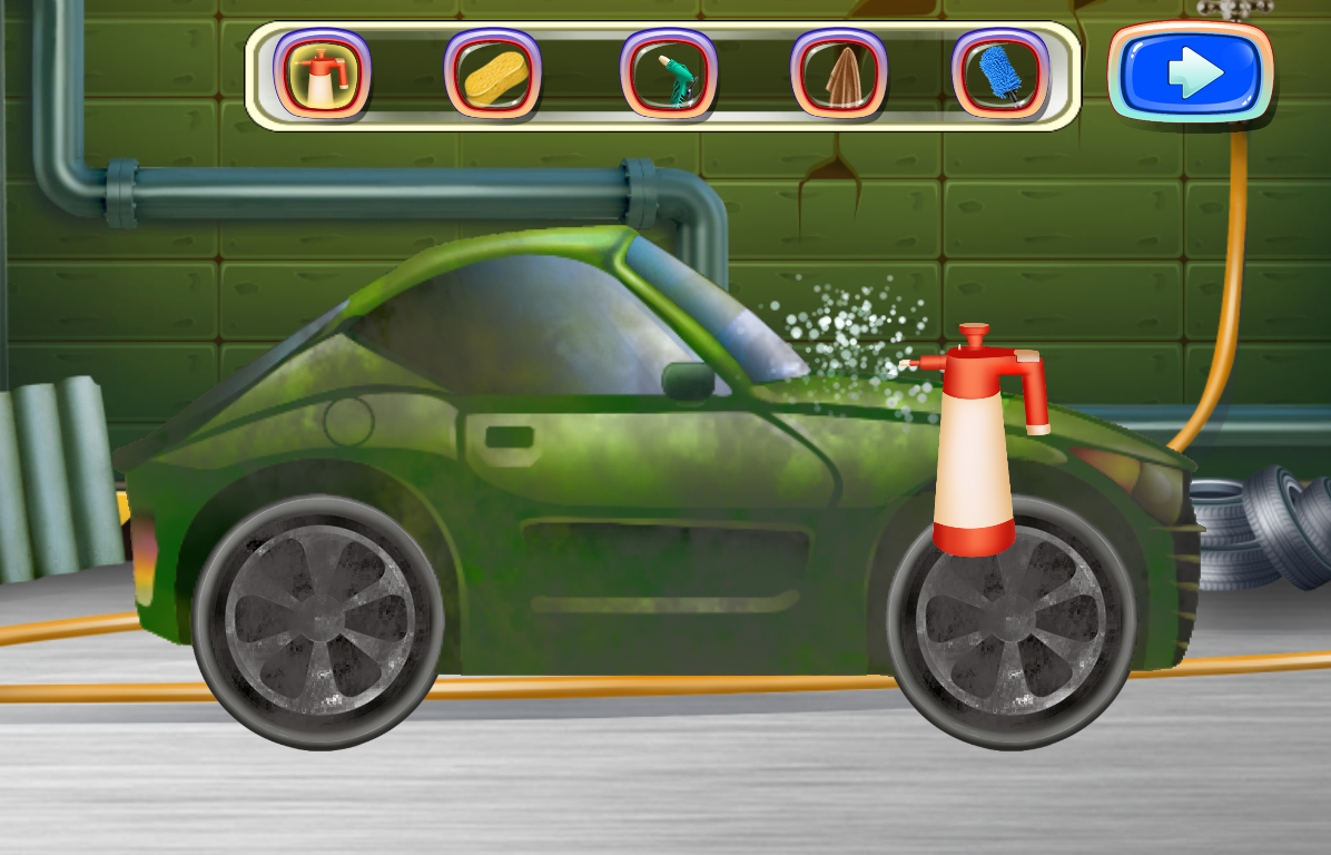 اسکرین شات 3 بازی Car Wash Salon Auto Body Shop