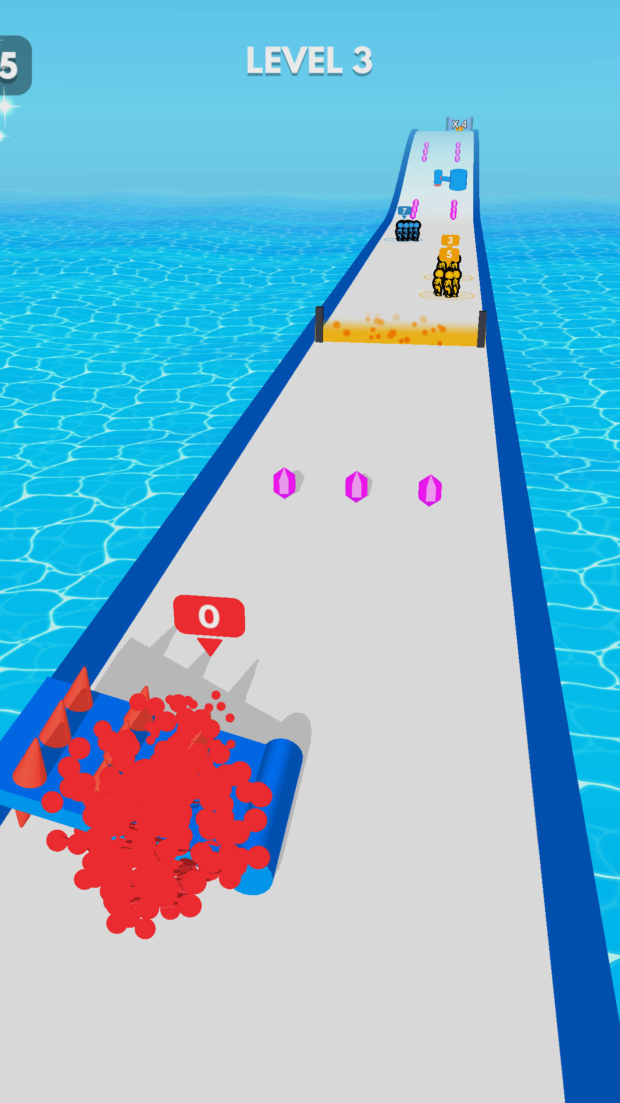 اسکرین شات بازی Crowd Battle 3D 5