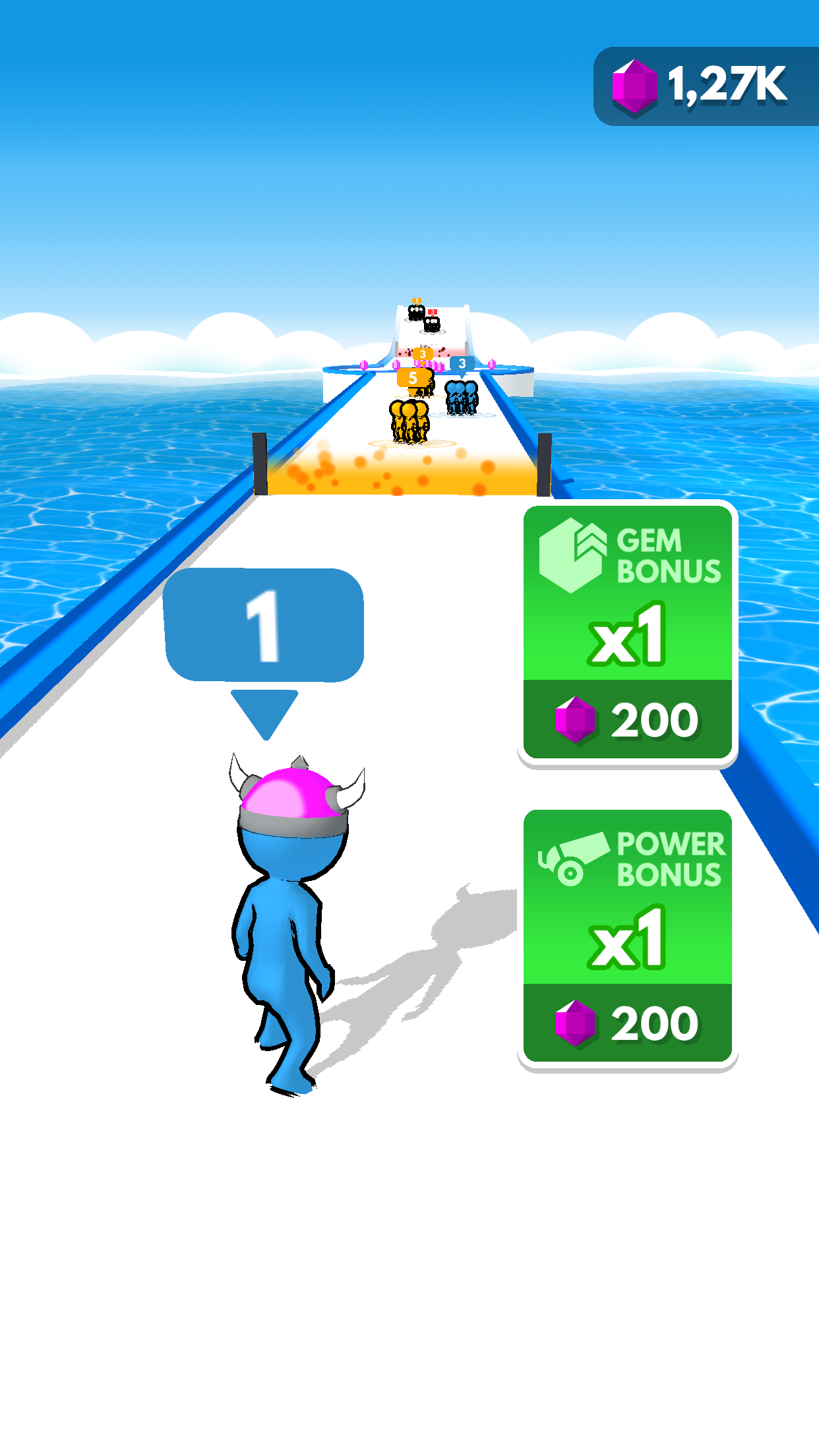 اسکرین شات بازی Crowd Battle 3D 1