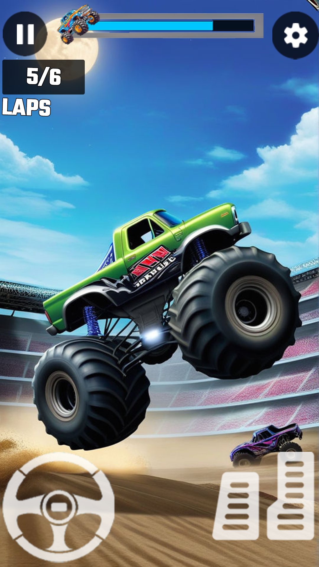 اسکرین شات 4 بازی Rock Crawling: Racing Games 3D