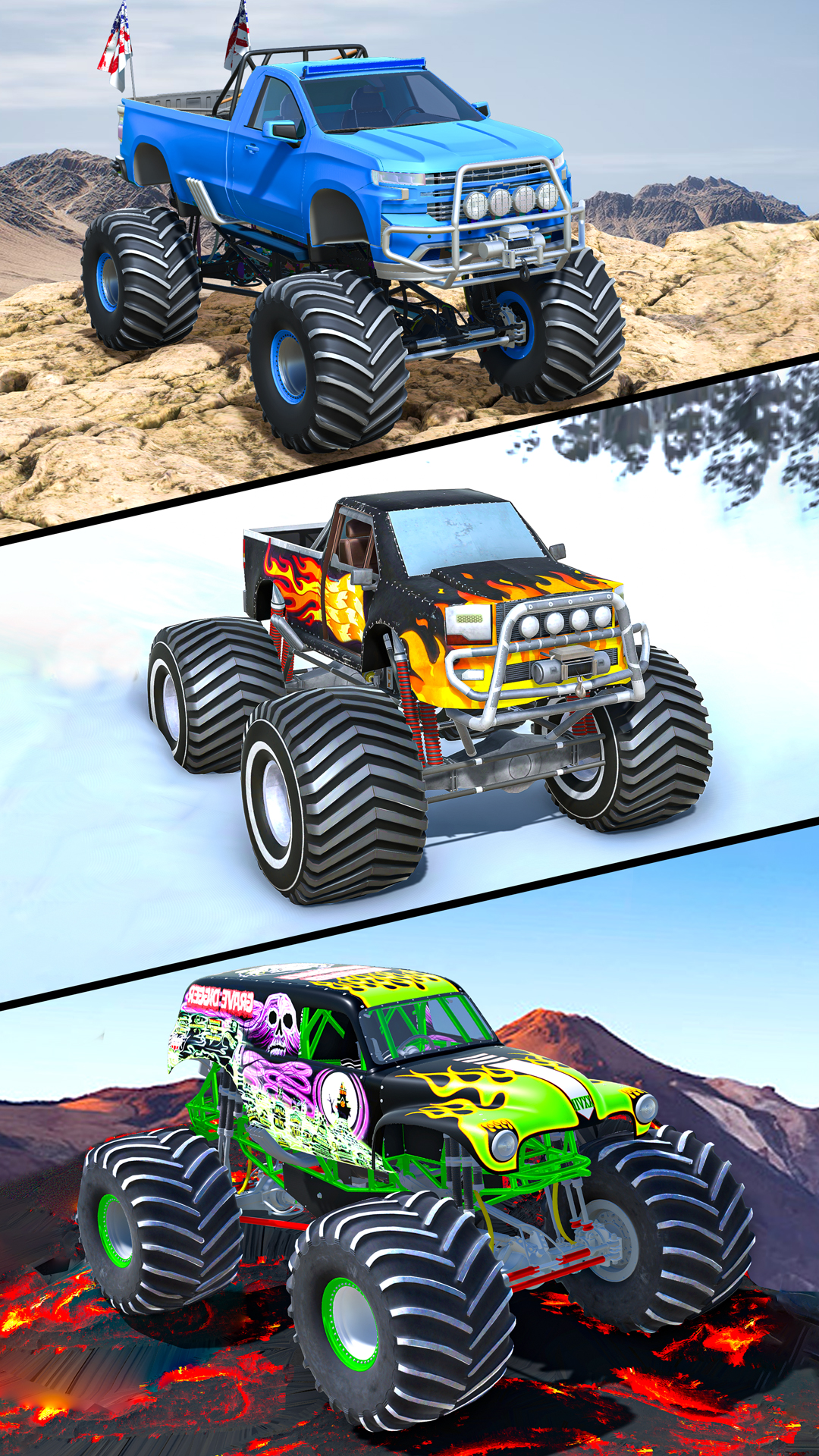 اسکرین شات 7 بازی Rock Crawling: Racing Games 3D