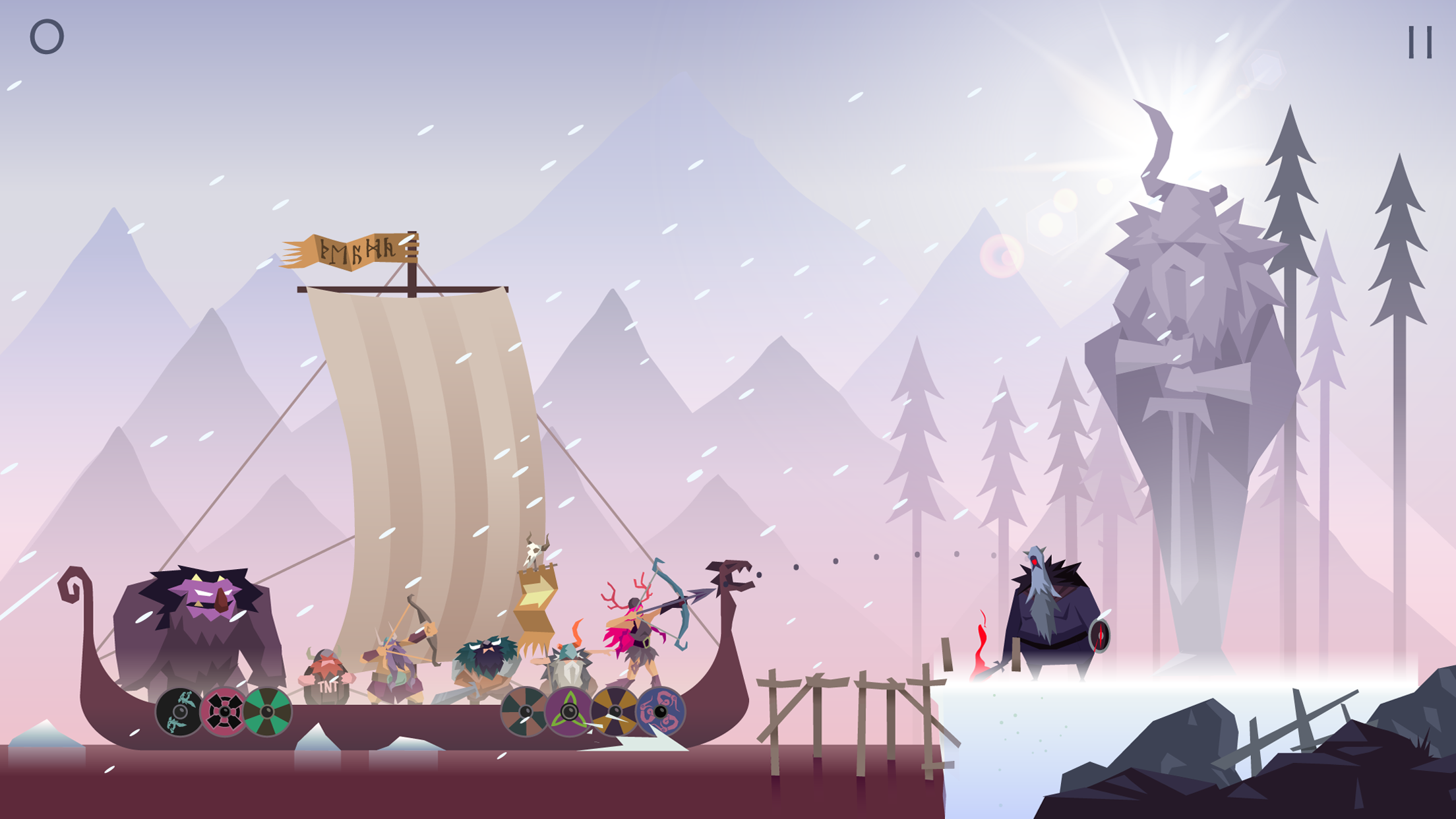 اسکرین شات 2 بازی Vikings: an Archer's Journey