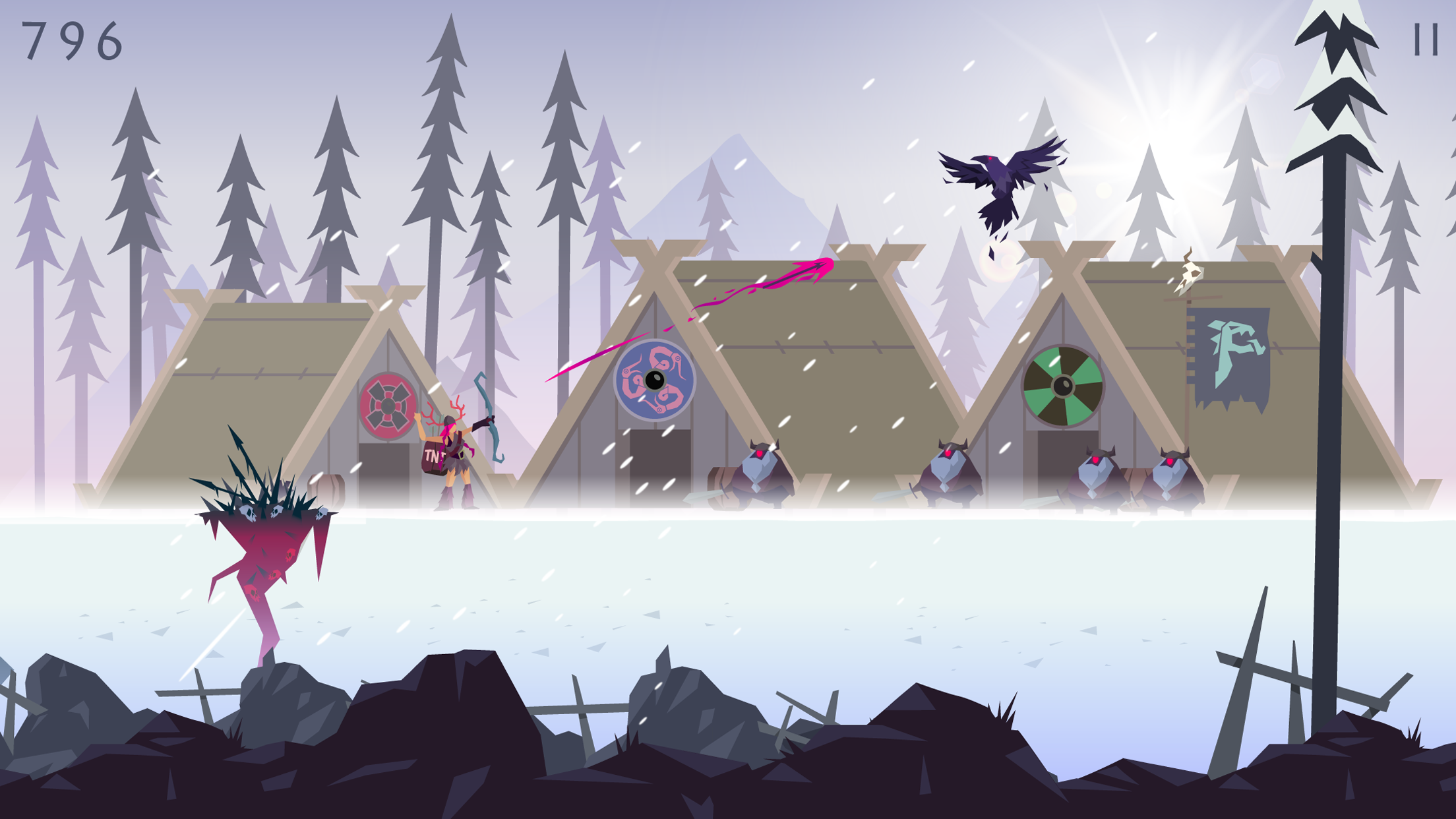 اسکرین شات 5 بازی Vikings: an Archer's Journey