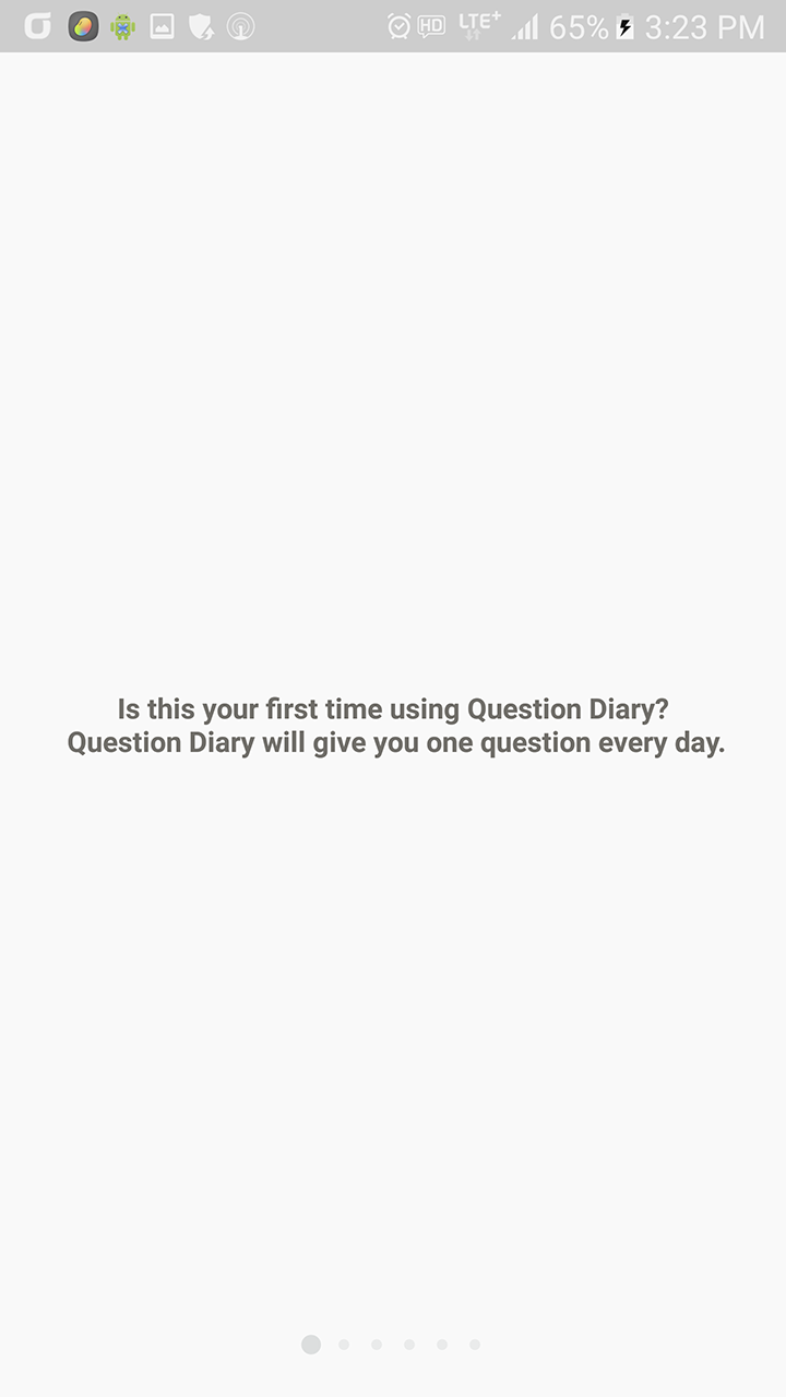 اسکرین شات 4 برنامه Questions Diary