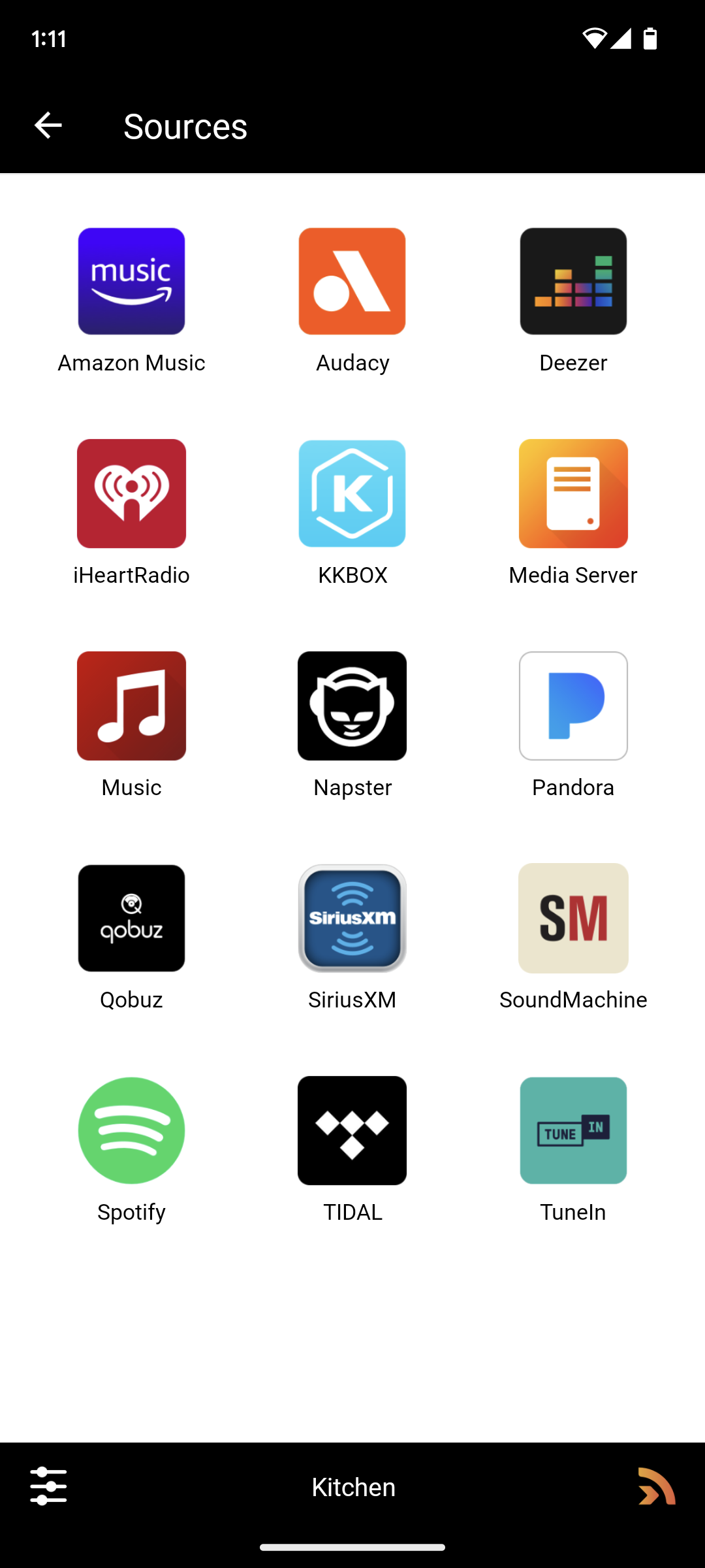 اسکرین شات 4 برنامه Pioneer Music Control App