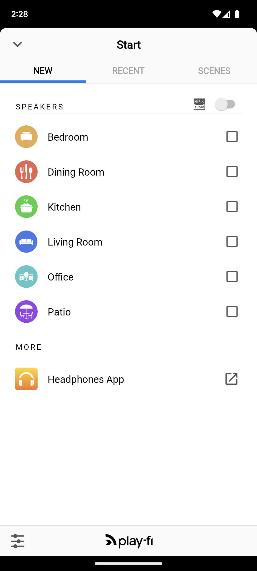 اسکرین شات 2 برنامه Pioneer Music Control App