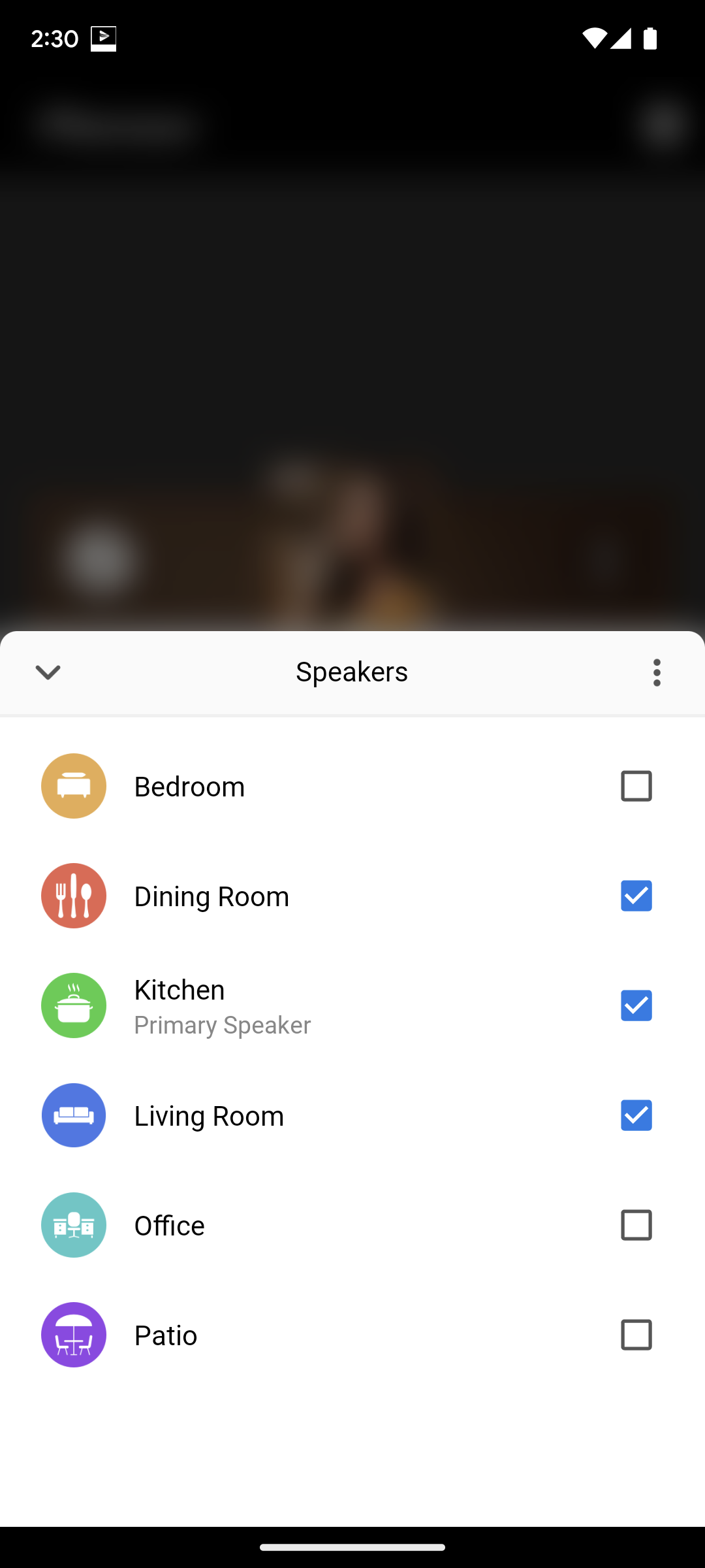 اسکرین شات 3 برنامه Pioneer Music Control App