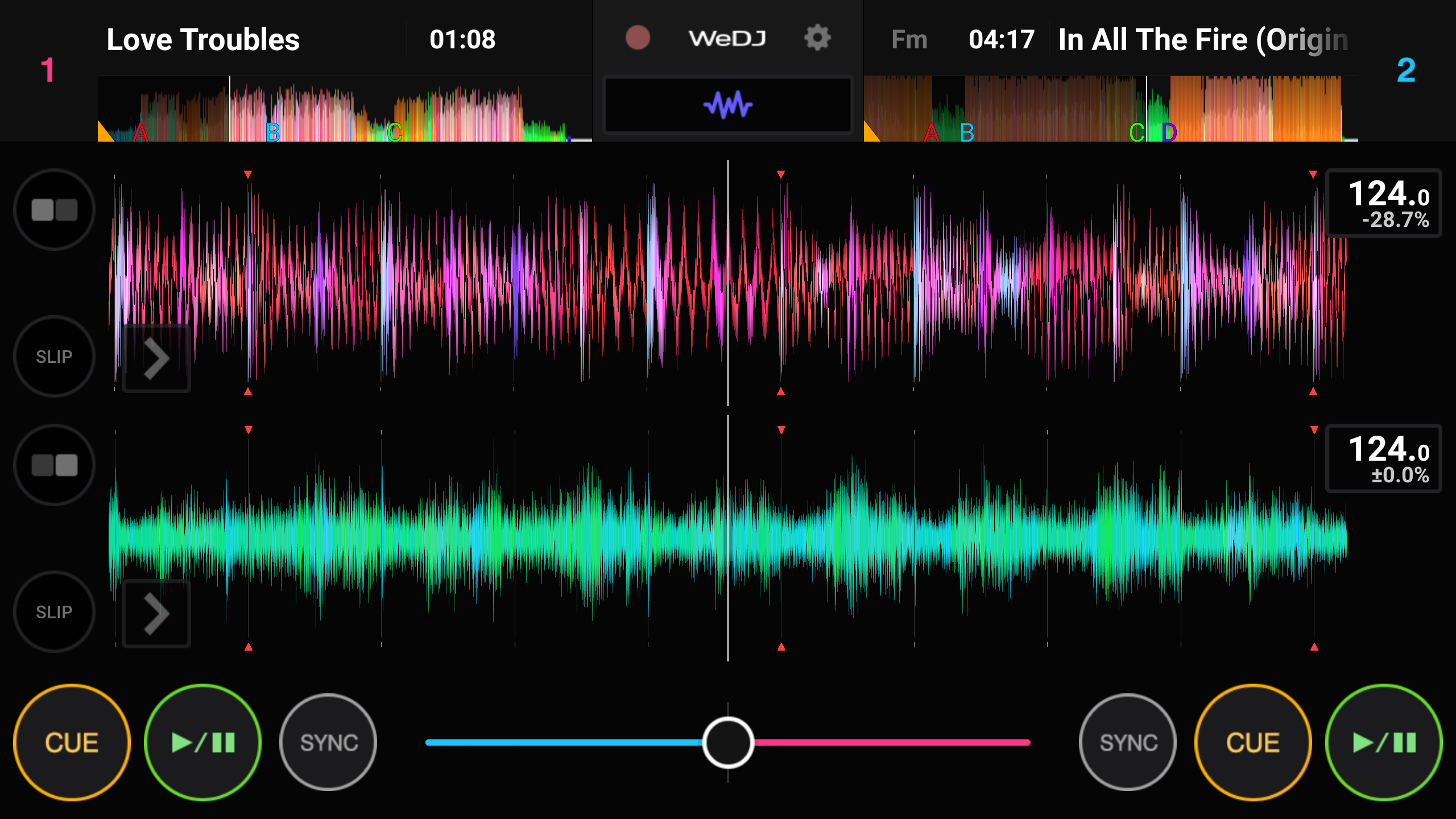 اسکرین شات 2 برنامه WeDJ