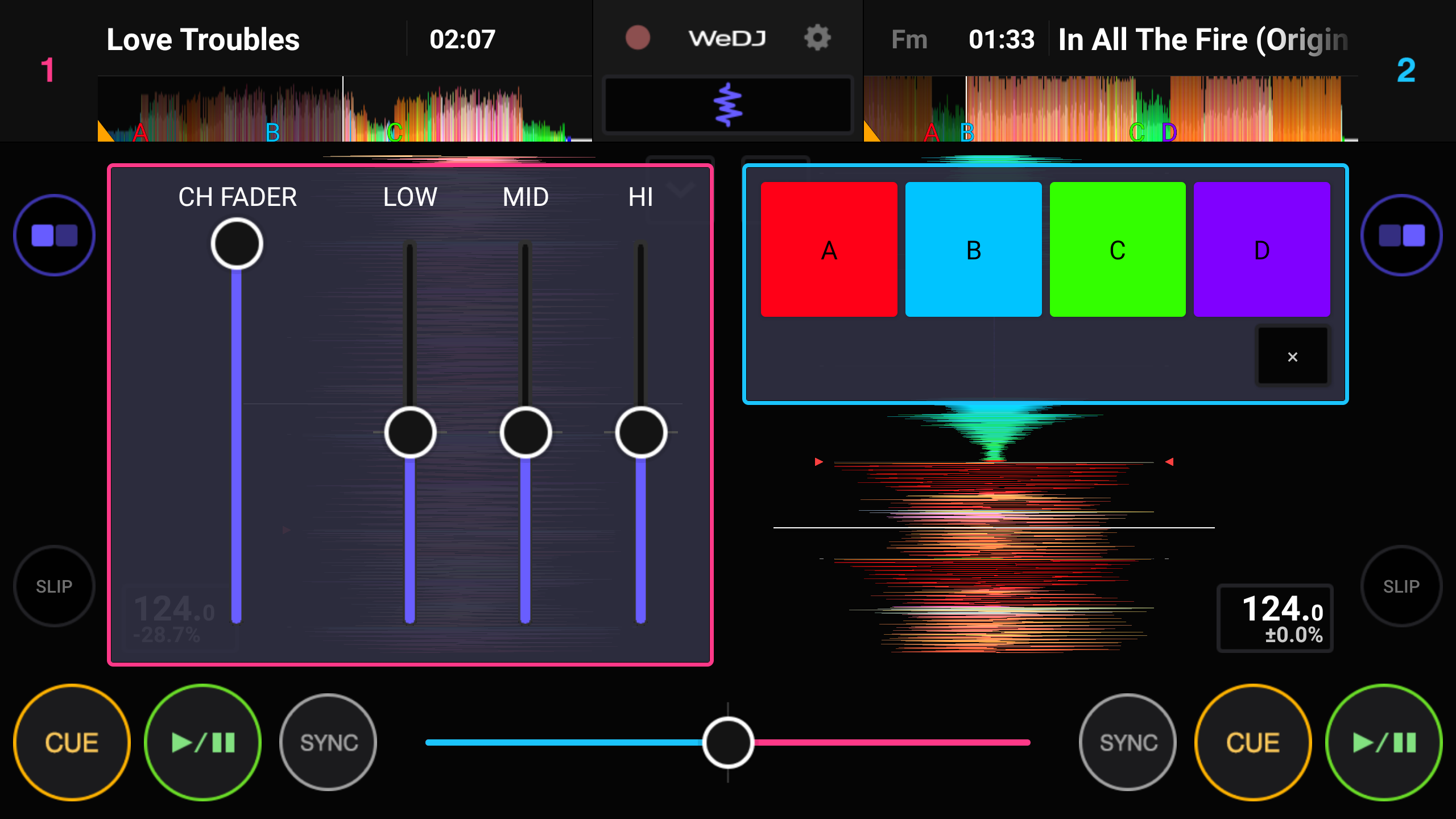 اسکرین شات 3 برنامه WeDJ