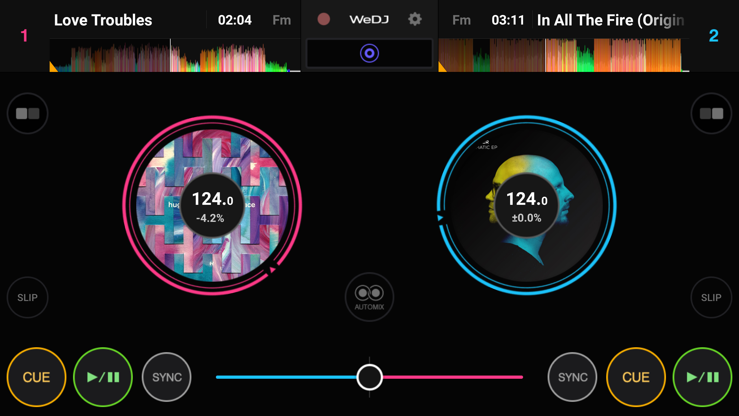 اسکرین شات 1 برنامه WeDJ