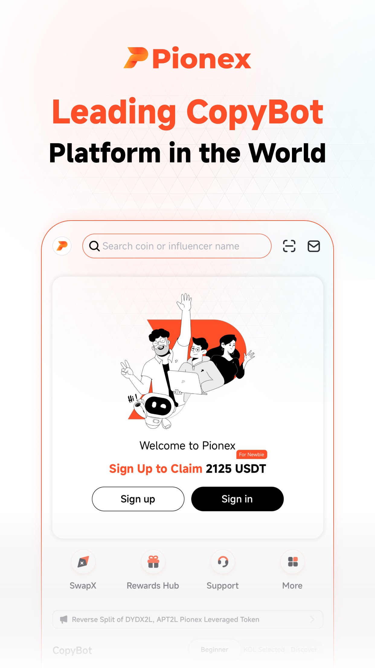 اسکرین شات 1 برنامه Pionex - Crypto Trading Bot