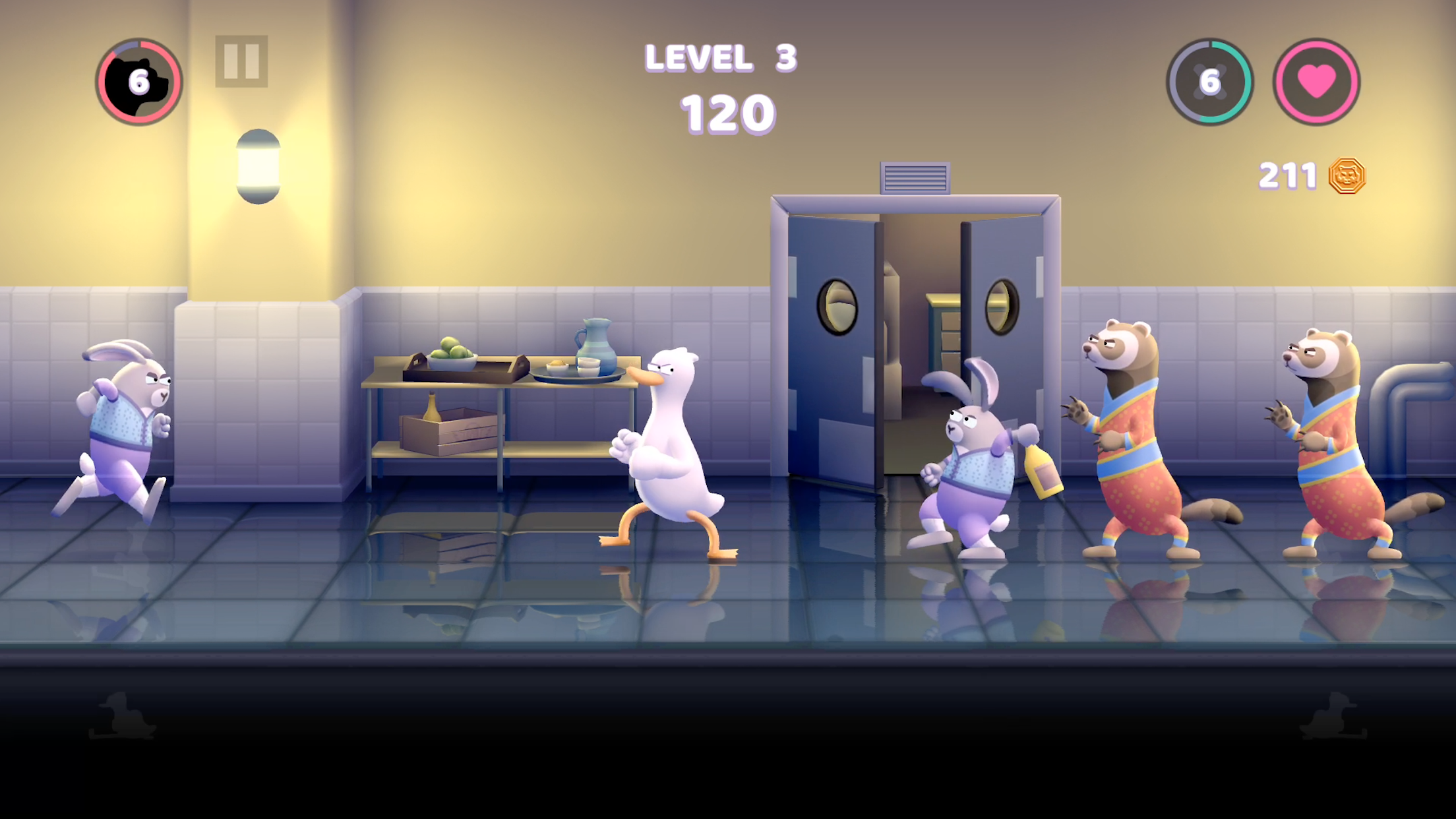 اسکرین شات 3 بازی Punch Kick Duck